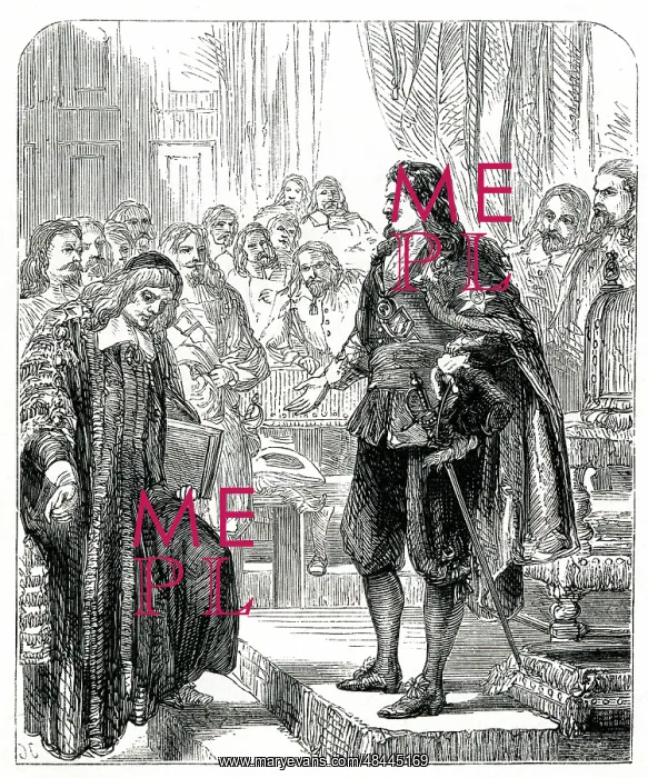 : King Charles I taking the Speaker's Chair : King Charles I taking the Speaker's Chair