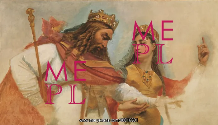 : King Clovis I and Clotilde : King Clovis I and Clotilde