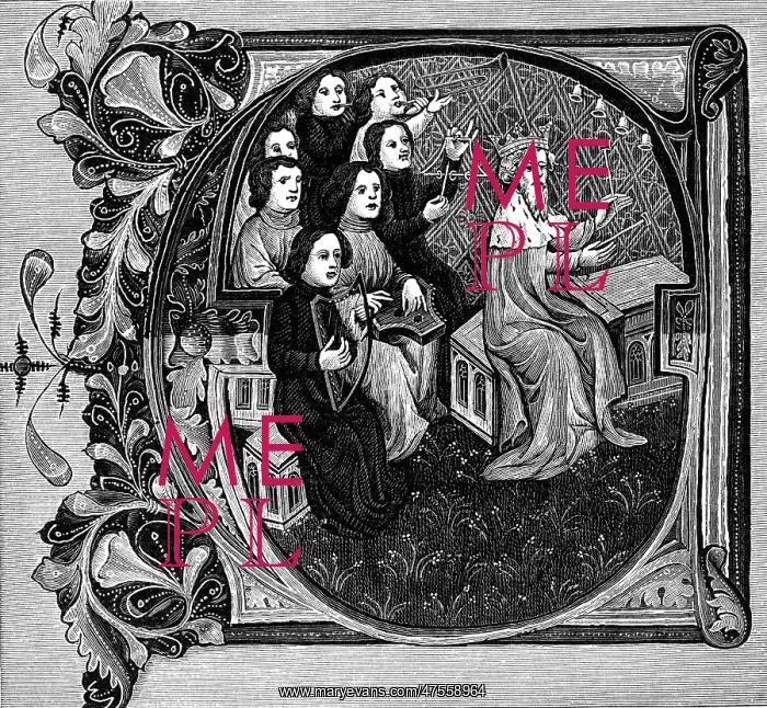 : King David and his choir : King David and his choir