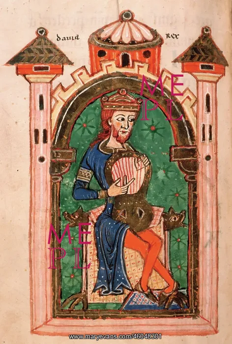 : King David as musician and singer : King David as musician and singer