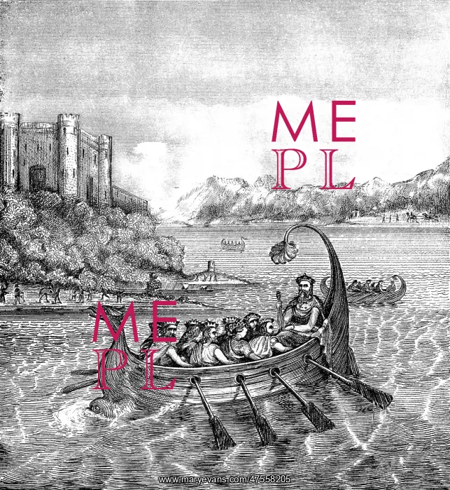 : King Edgar is rowed down the Dee : King Edgar is rowed down the Dee