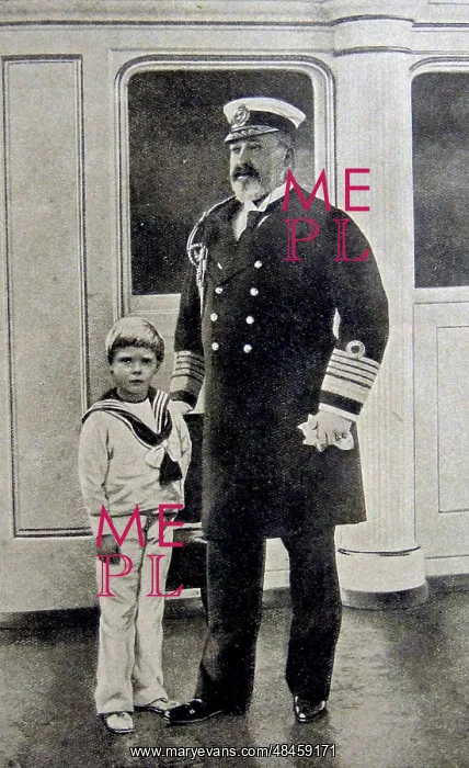 : King Edward and Grandson : King Edward and Grandson