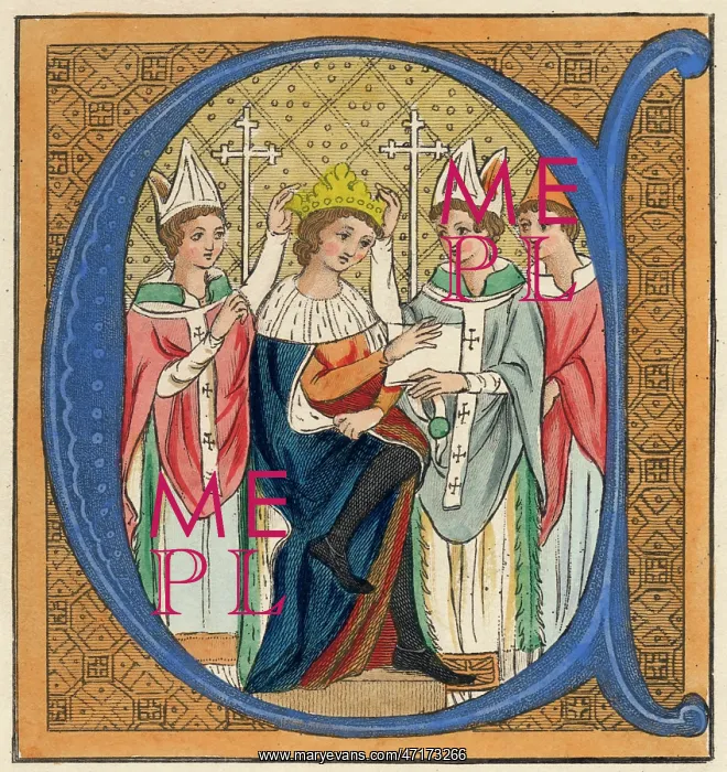 : King Edward I Crowned : King Edward I Crowned