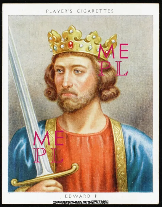 : King Edward I - Portrait : King Edward I - Portrait