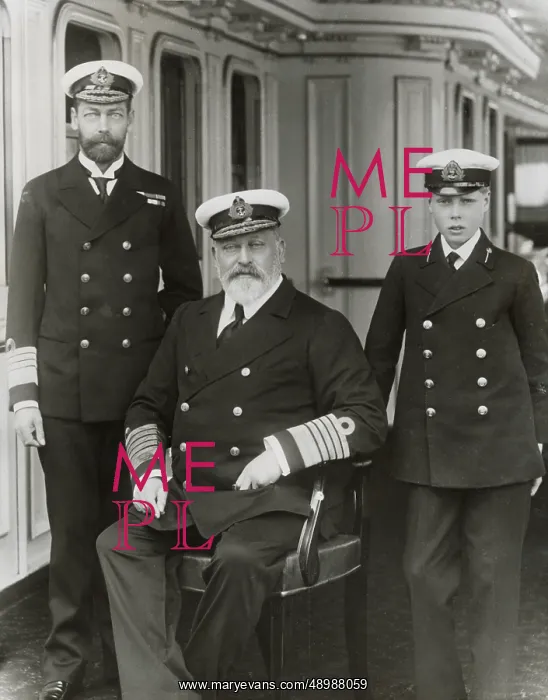 : King Edward, Prince George & Duke of Cornwall : King Edward, Prince George & Duke of Cornwall