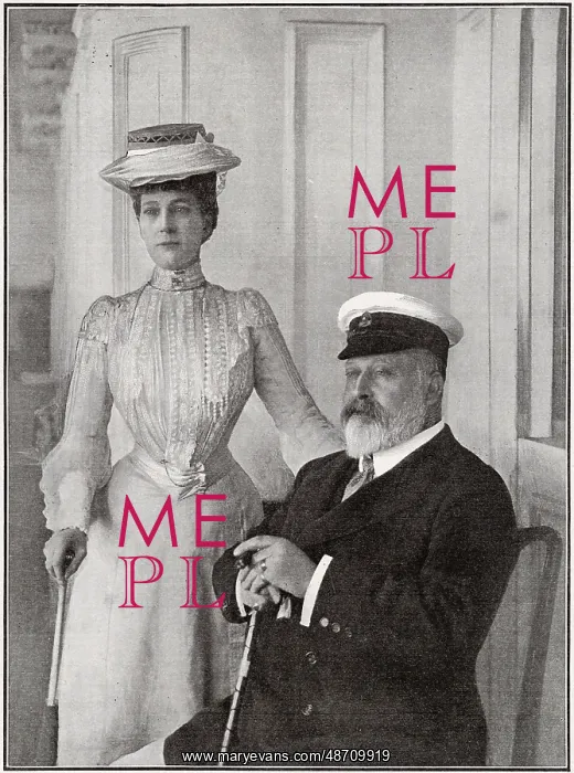 : King Edward and Queen Alexandra 1903 : King Edward and Queen Alexandra 1903