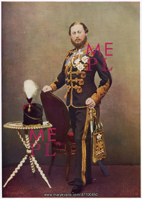 : King Edward VII as Colonel of the Tenth Hussars : King Edward VII as Colonel of the Tenth Hussars