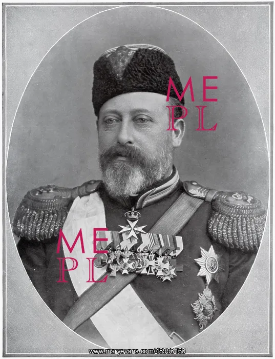 : King Edward VII as Russian Dragoon : King Edward VII as Russian Dragoon