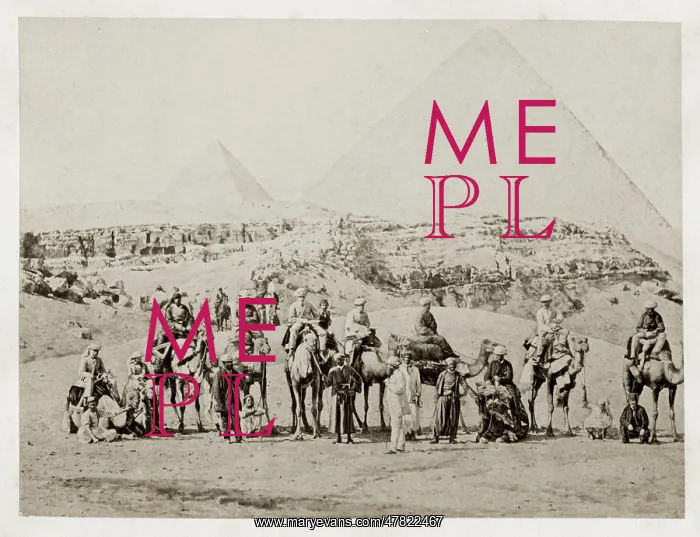 : King Edward VII, on a visit to the Great Pyramid, Egypt : King Edward VII, on a visit to the Great Pyramid, Egypt