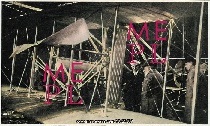 : King Edward VII with Wilbur Wright : King Edward VII with Wilbur Wright
