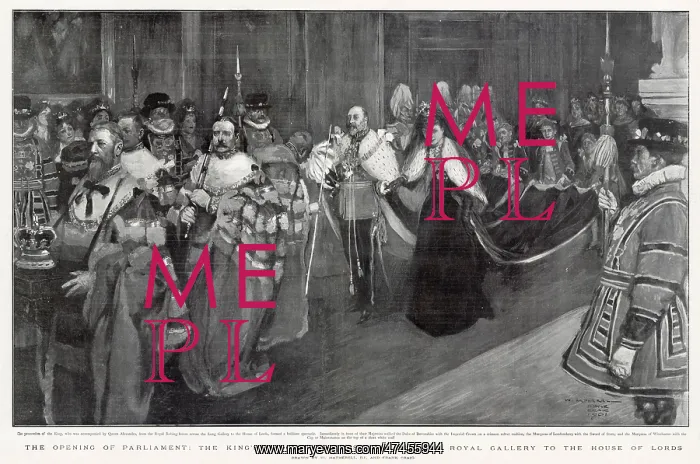 : King Edward's First Opening of Parliament 1901 : King Edward's First Opening of Parliament 1901