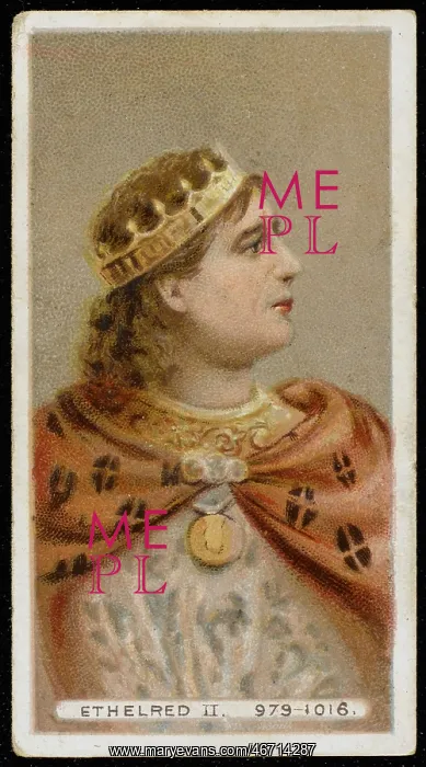 : King Ethelred II The Unready : King Ethelred II The Unready