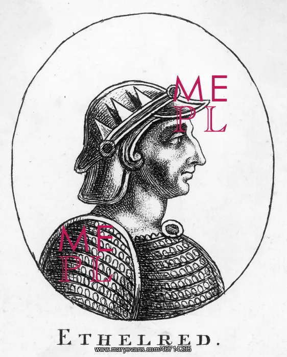 : King Ethelred II The Unready : King Ethelred II The Unready