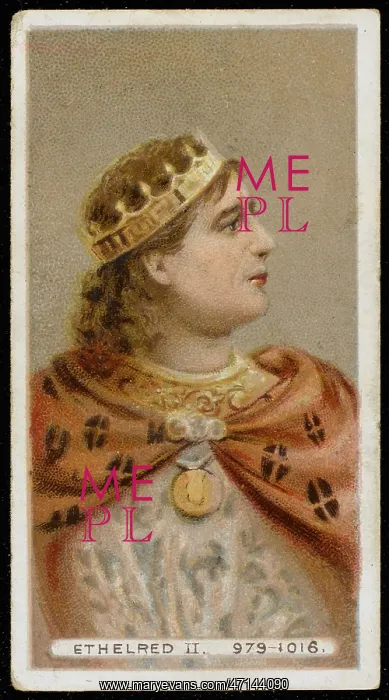 : King Ethelred II The Unready : King Ethelred II The Unready