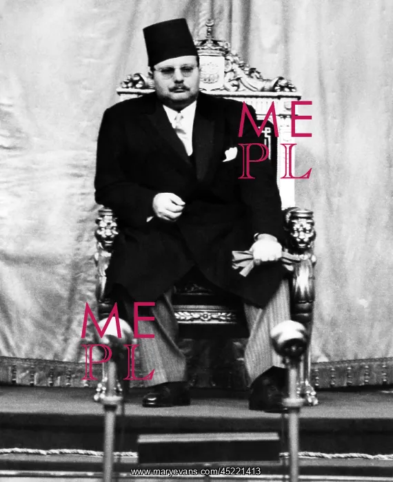 : King Farouk of Egypt (1920-1965), listens ? : King Farouk of Egypt (1920-1965), listens ?