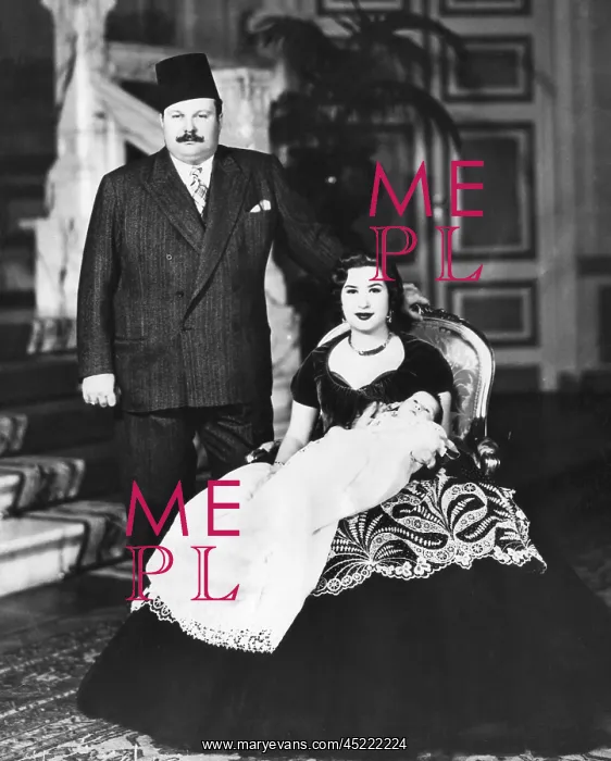 : King Farouk of Egypt (1920-1965), Queen ? : King Farouk of Egypt (1920-1965), Queen ?