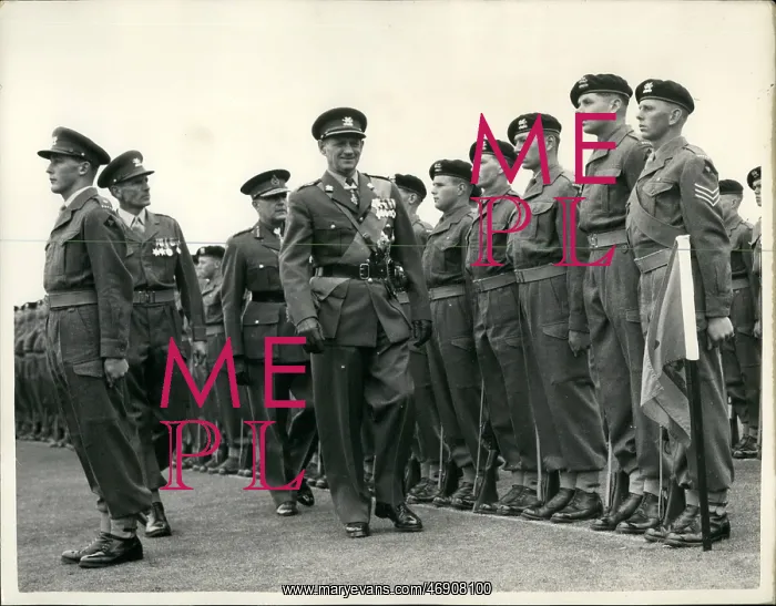 : King Frederick of Denmark inspecting at Canterbury : King Frederick of Denmark inspecting at Canterbury