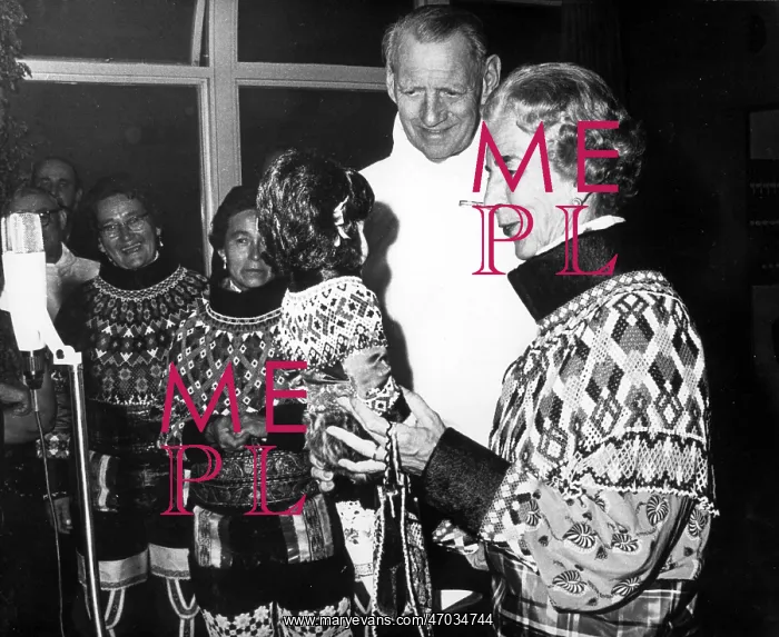 : King Frederick and Queen Ingrid of Denmark in Greenland : King Frederick and Queen Ingrid of Denmark in Greenland