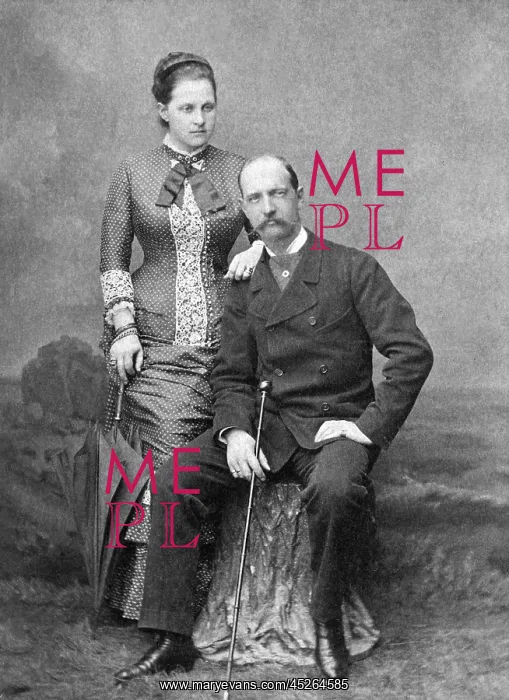  : King George I of Greece and Queen Olga