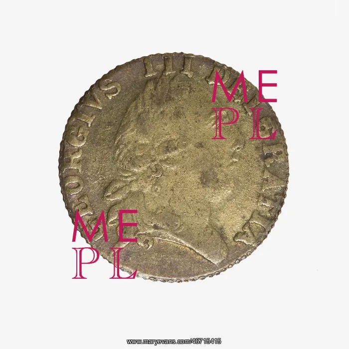  : King George III silver half-crown, 1790