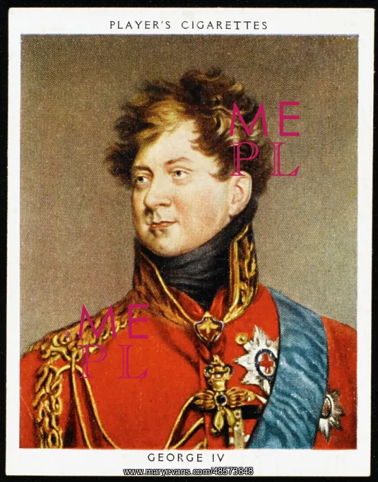 : King George IV of England : King George IV of England