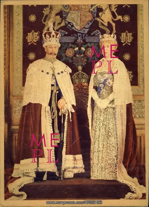 : King George V and Queen Mary, Coronation : King George V and Queen Mary, Coronation