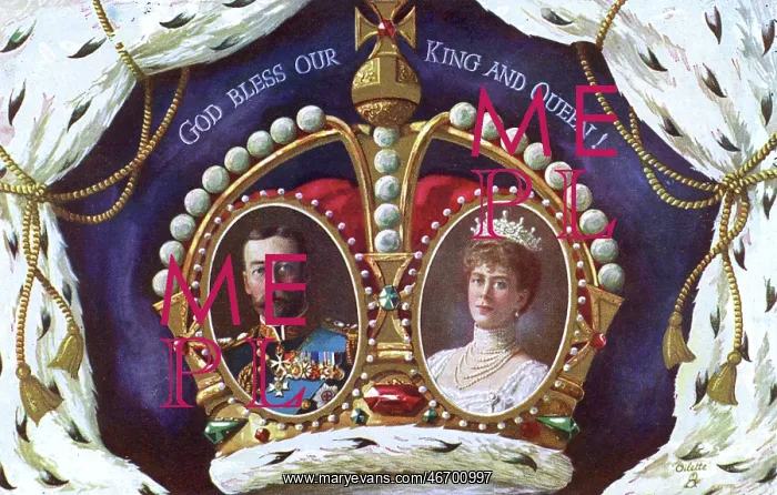 : King George V and Queen Mary - Within Crown : King George V and Queen Mary - Within Crown