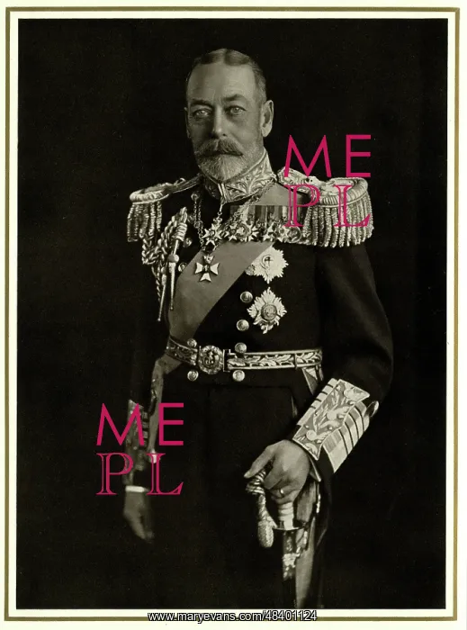  : King George V in uniform