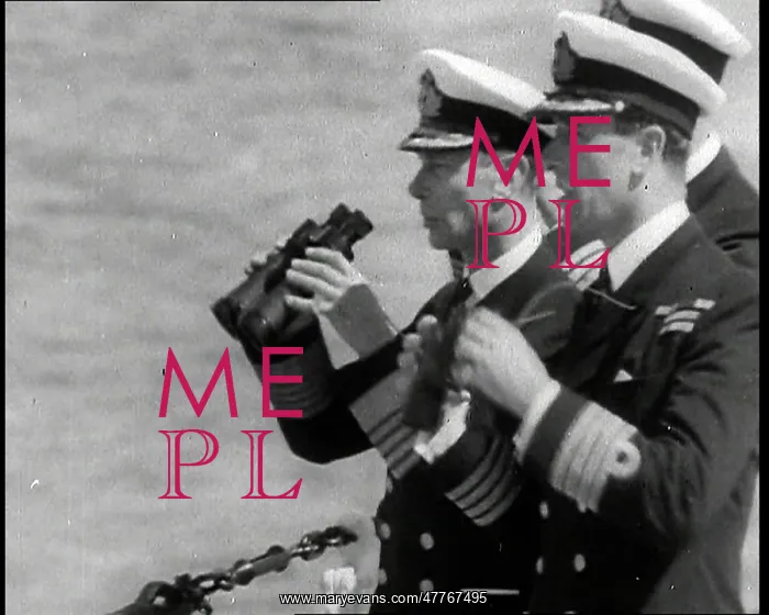 : King George VI and Lord Louis Mountbatten Both : King George VI and Lord Louis Mountbatten Both