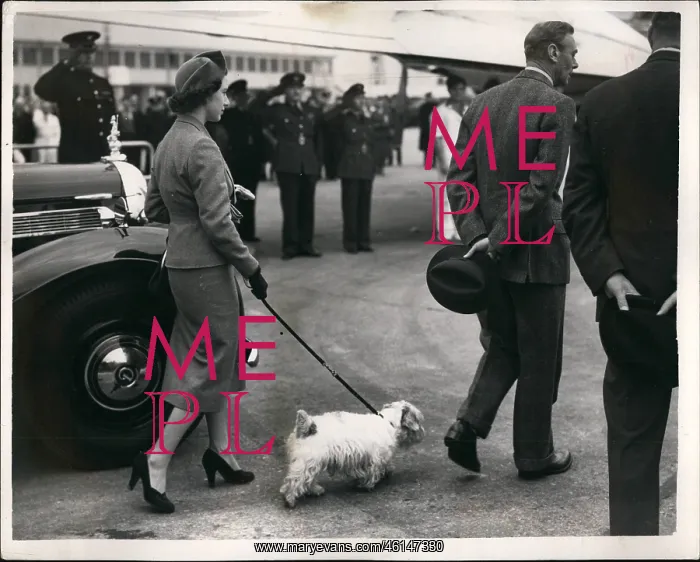 : King George VI and Princess Margaret : King George VI and Princess Margaret