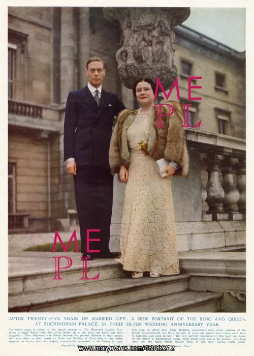 : King George VI and Queen Elizabeth : King George VI and Queen Elizabeth