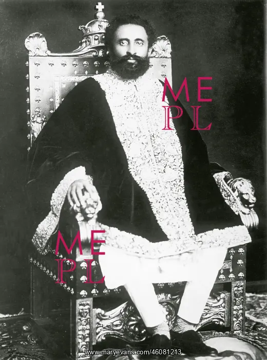 : King Haile Selassi of Ethiopia : King Haile Selassi of Ethiopia