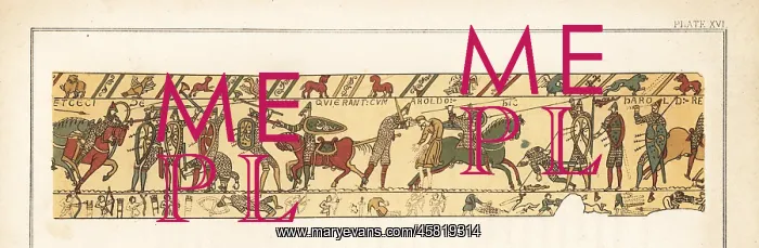 : King Harold takes an arrow to the eye at the Battle : King Harold takes an arrow to the eye at the Battle