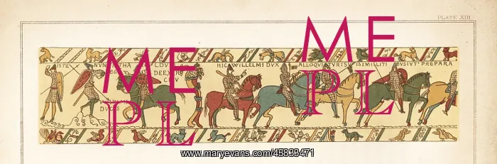 : King Harold and William, Duke of Normandy, at : King Harold and William, Duke of Normandy, at