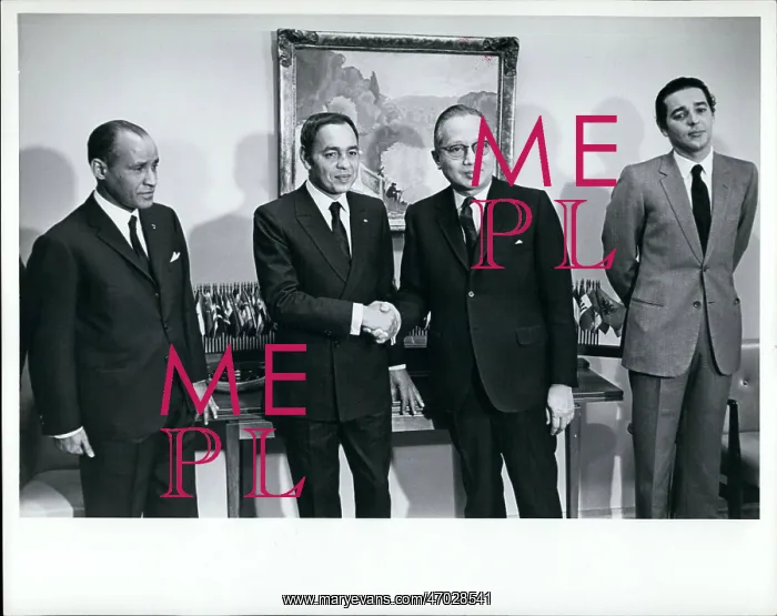 : King Hassan II of Morocco at UN headquarters : King Hassan II of Morocco at UN headquarters