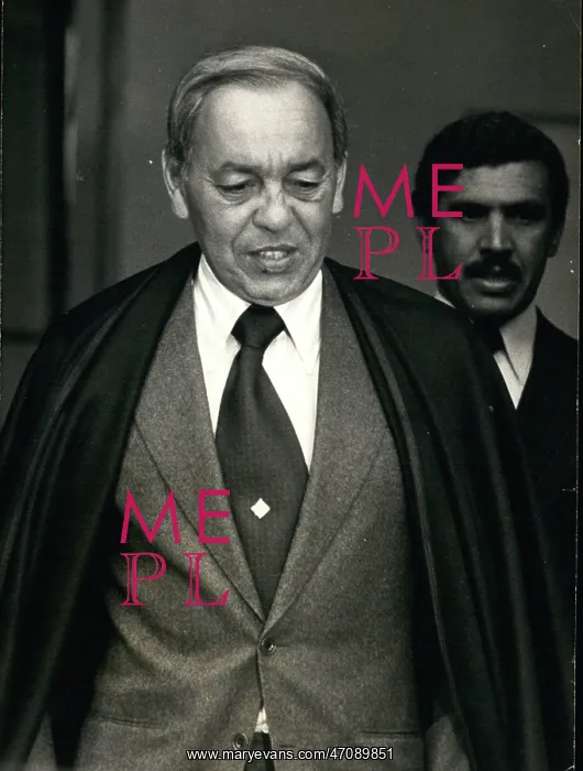 : King Hassan II of Morocco in Paris : King Hassan II of Morocco in Paris