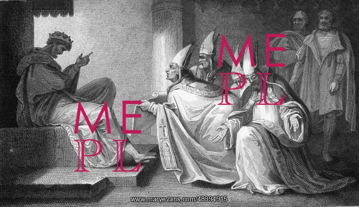 : King Henry III replying to the Prelates : King Henry III replying to the Prelates