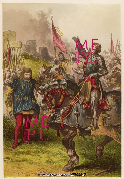 : King Henry V at Battle of Agincourt : King Henry V at Battle of Agincourt