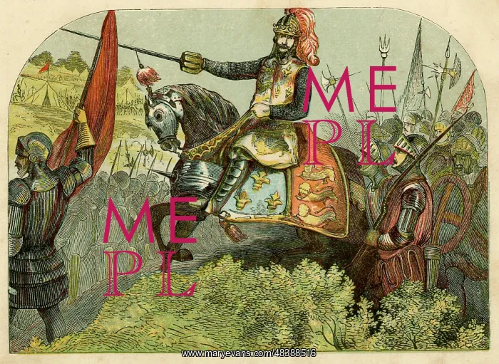 : King Henry V at the Battle of Agincourt : King Henry V at the Battle of Agincourt