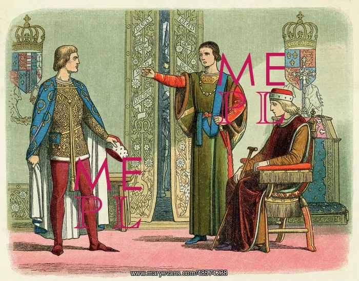 : King Henry VI with Richard of York : King Henry VI with Richard of York
