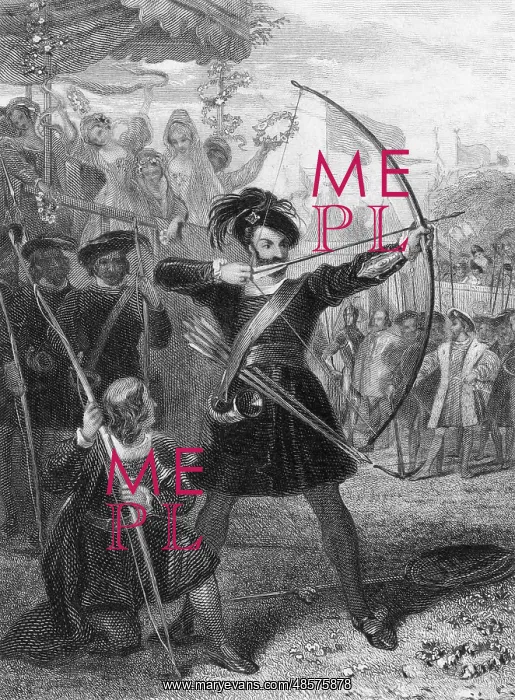 : King Henry VIII as an archer : King Henry VIII as an archer