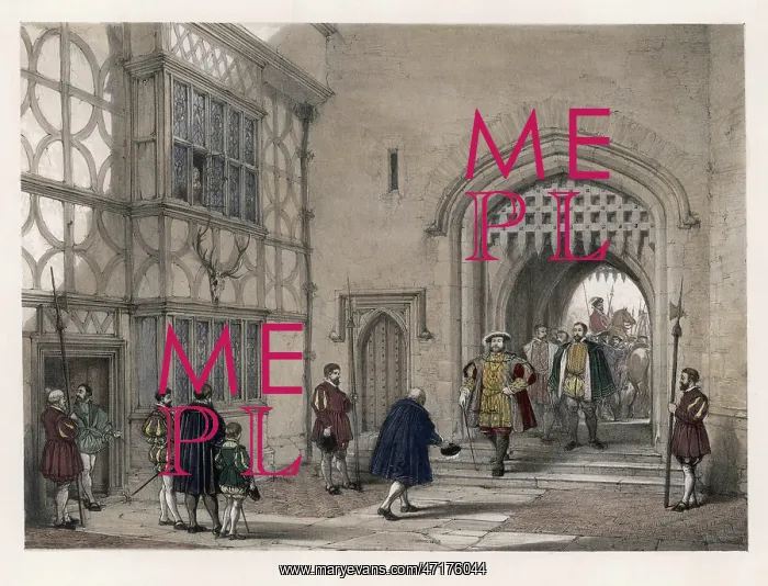 : King Henry VIII at Hever Castle : King Henry VIII at Hever Castle