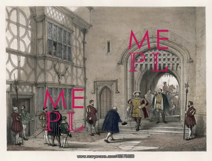: King Henry VIII at Hever Castle : King Henry VIII at Hever Castle