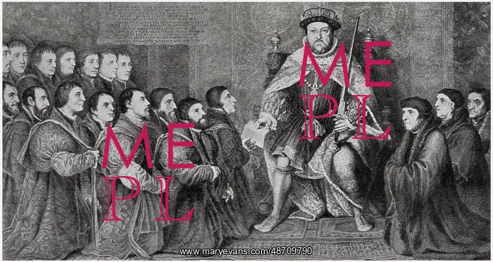 : King Henry VIII with members of the Barbers : King Henry VIII with members of the Barbers