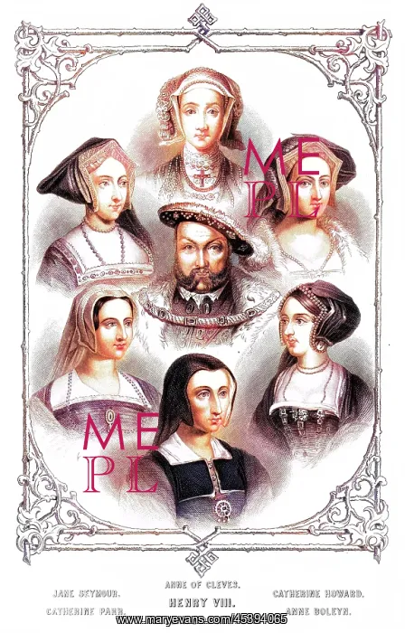 : King Henry VIII and his six wives : King Henry VIII and his six wives