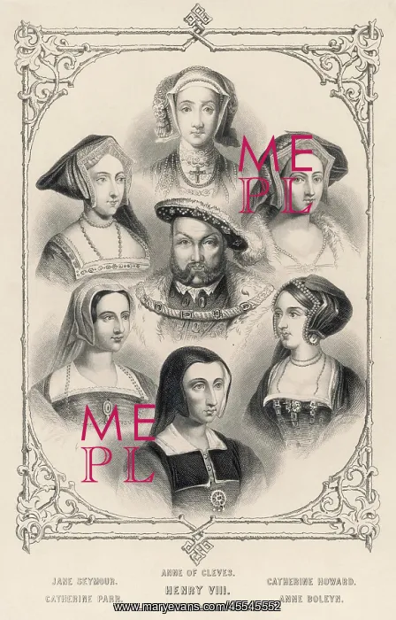: King Henry VIII and his six wives : King Henry VIII and his six wives