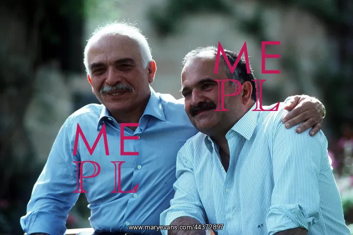 : King Hussein of Jordan & C P El Hassan