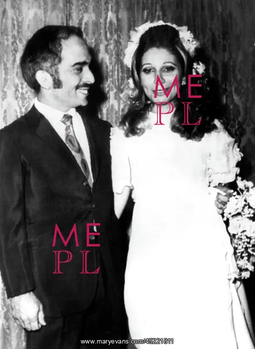 : King Hussein of Jordan, marries his 3rd ? : King Hussein of Jordan, marries his 3rd ?