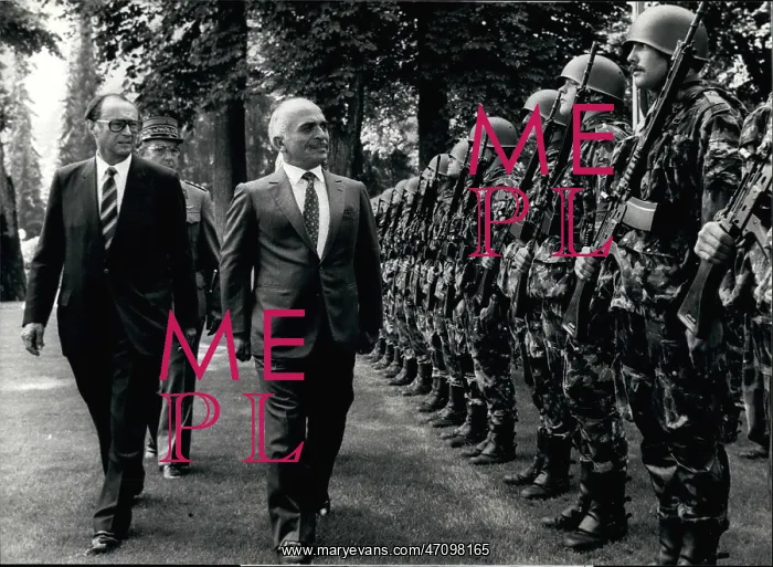 : King Hussein of Jordan visits Switzerland : King Hussein of Jordan visits Switzerland