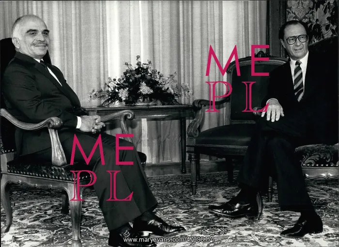 : King Hussein of Jordan visits Switzerland : King Hussein of Jordan visits Switzerland